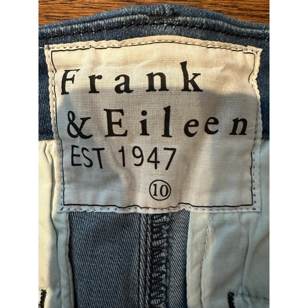 Frank & Eileen Wicklow 1977 Wash Italian Crop Chinos Women’s Size 10 Designer - Picture 7 of 10